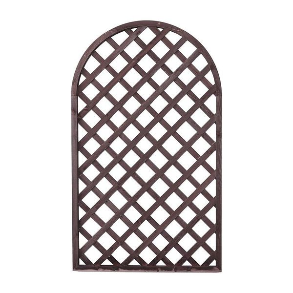 

fencing, trellis & gates antiseptic wood lattice outdoor semicircle grid flower rack courtyard climbing pergola garden fence balcony gardeni