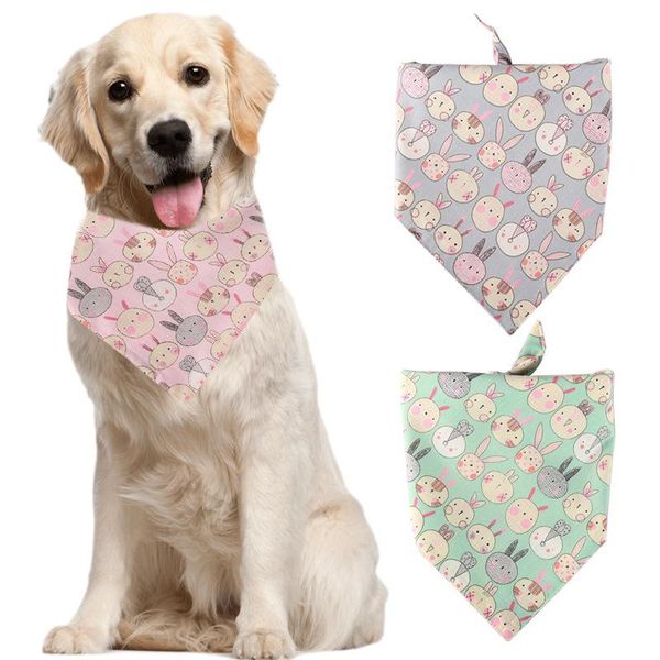 

easter adjustable pet dog puppy cat neck scarf bandana collar neckerchief for apparel
