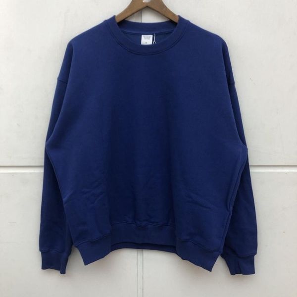 

men's hoodies & sweatshirts heavy fabric men women quality blank solid color crewneck oversize hoodie harajuku, Black