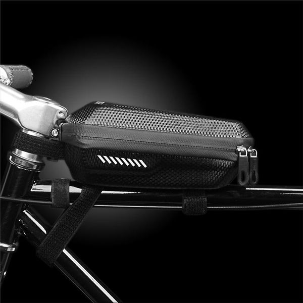 

cycling bags 1l front bike bag waterproof rainproof hard shell mtb tube bicycle accessories capacity b-soul