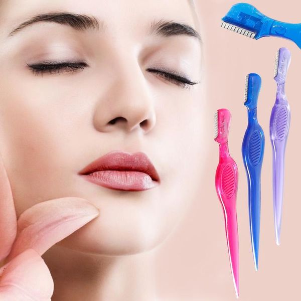 

eyebrow tools & stencils 1pc trimmer profissional razor eye brow ge shaver women beauty makeup shaper cosmetic accessories