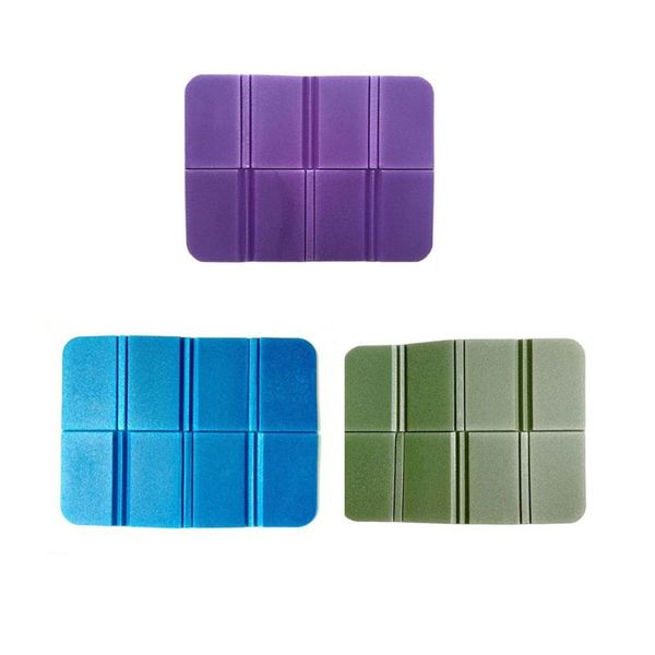 

folding small camping mat portable cushion moisture-proof waterproof durable prevent dirty picnic beach hiking pad outdoor pads