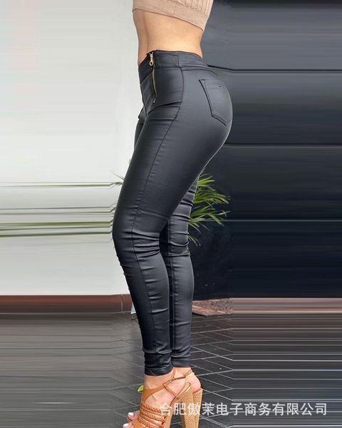

women's pants & capris spot 2021 black tights, Black;white