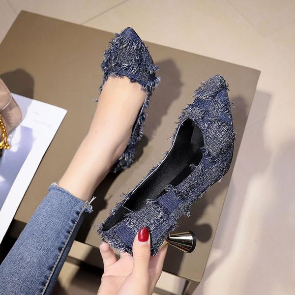 

dress shoes marlisasa women cute sweet navy blue pointed toe high heel ladies casual black office stiletto heels cool pumps f5797