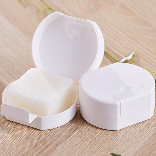 

soap dishes portable box household plastic storage travel sealed waterproof