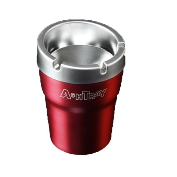 

car organizer aluminum alloy auto cigarette ash holder portable ashtray cup for
