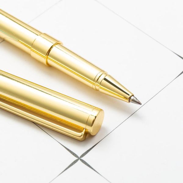 

gel pens color couple custom logo business office school stationery ballpoint pen golden fountain financial
