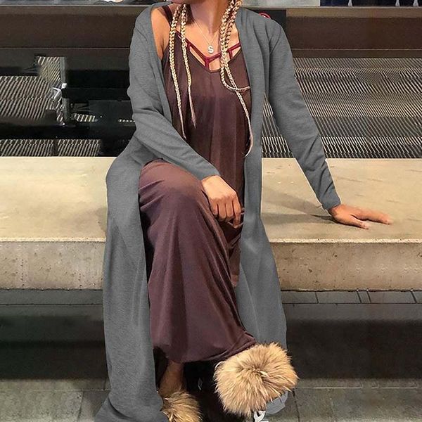 

women's blouses & shirts celmia 2021 vintage long kimono cardigans fashion sleeve casual solid autumn loose party work oversized, White