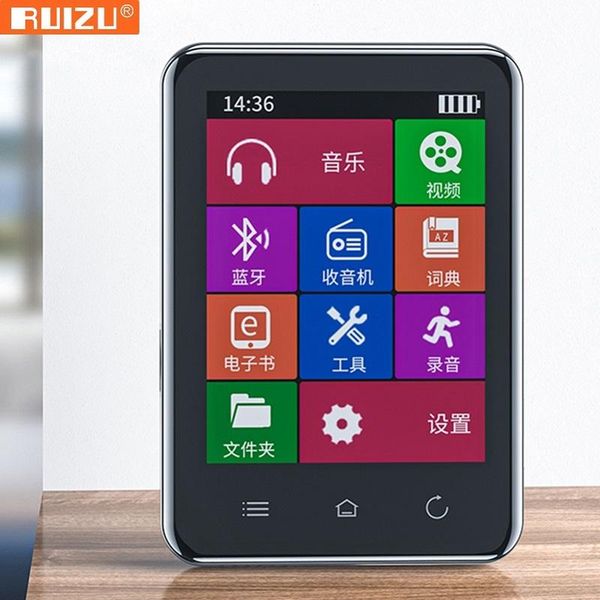 

bluetooth mp3 player with 2.8inch touch screen 16g/32g lossless music support fm recorder video & mp4 players