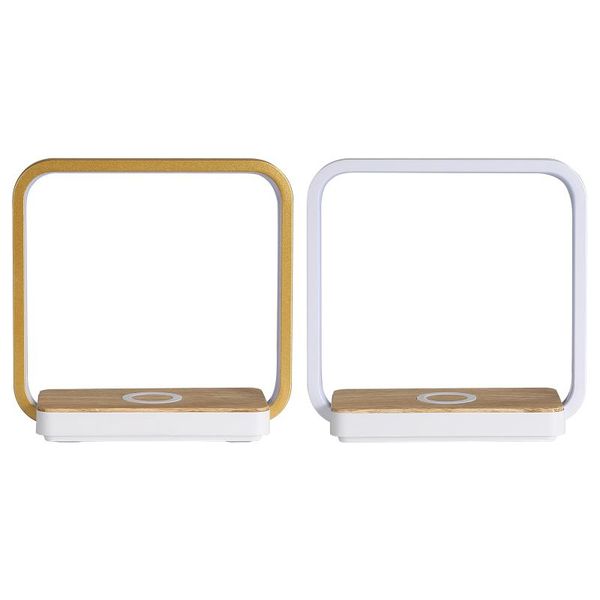 

wireless charger light, 10w square bedside table reading lamp lamps