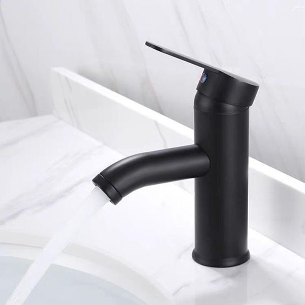 

single handle bathroom basin faucets cold/ mixer sink tap black water kitchen faucet