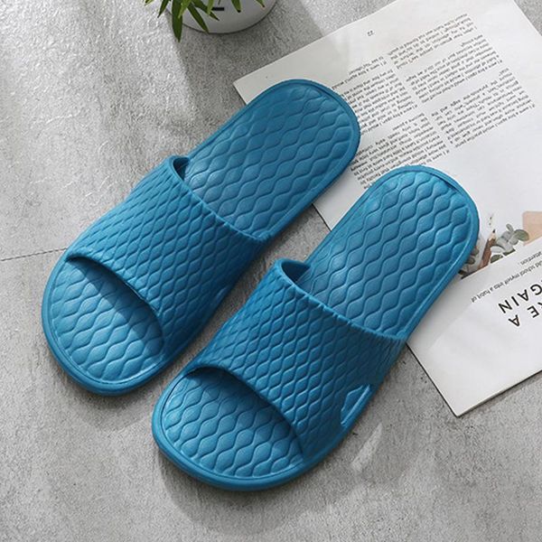 

summer japanese eva slippers bathroom shower couples indoor home female deodorant, Black