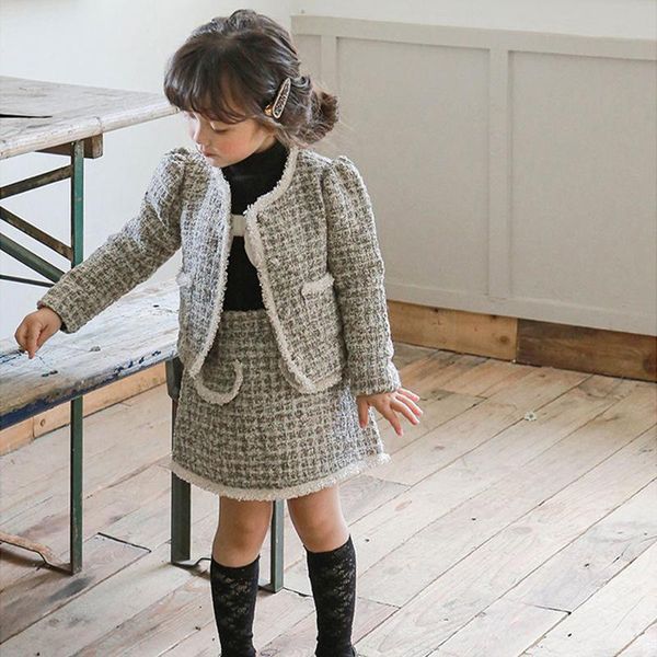 

jackets winter korean clothing set elegant jacket for girls baby clothes short children's outerwear cute girl coat, Blue;gray