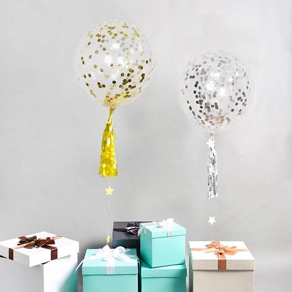 

latex confetti balloons inflatable birthday wedding party decoration suppliers anniversary helium bobo ballons