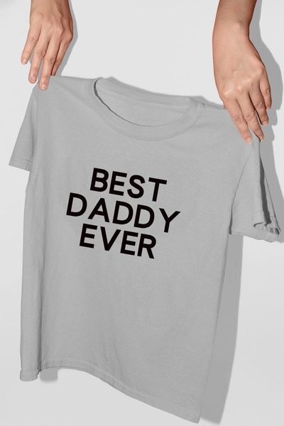 

men's t-shirts daddy tshirt ever tee funny novelty fathers day birthday gift, White;black