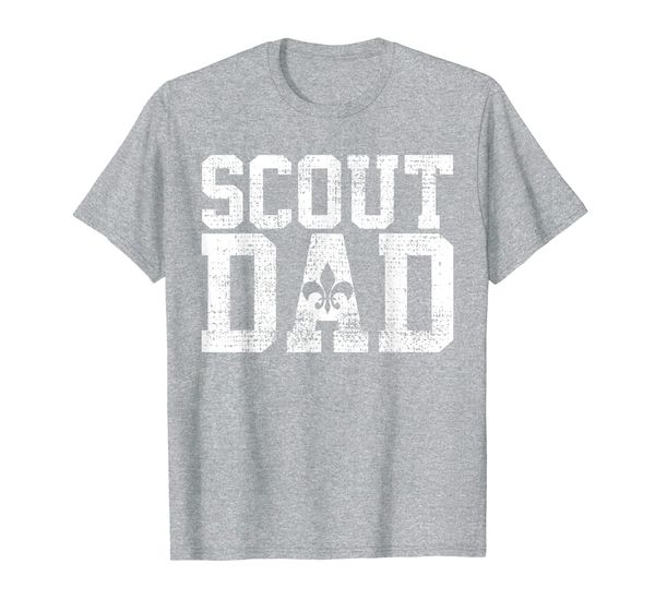 

scout t shirt scouting dad tee camping father gift, White;black