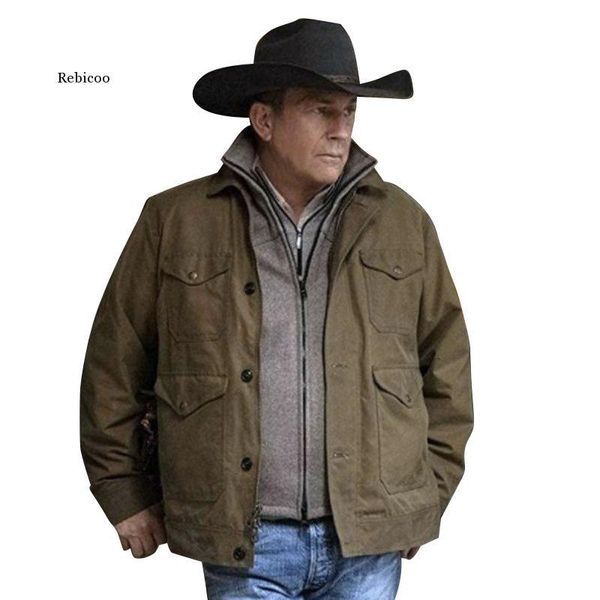 

men's jackets men winter coat european american style solid color multi-pocket single-breasted jacket clothing, Black;brown