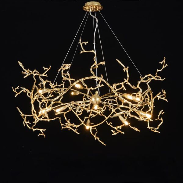 

phube lighting large artistic branches chandeliers coloured glaze chandelier light el included lampshade