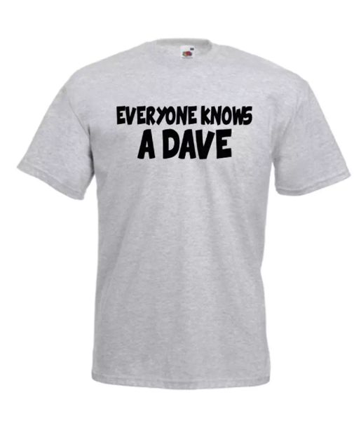 

a dave xmas gift idea mens women t shirts multi-color s-2xl, White;black