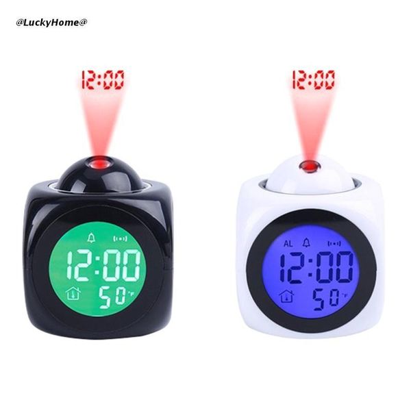 

timers 11ua alarm clock led projector wake up easy ceiling projection for kids