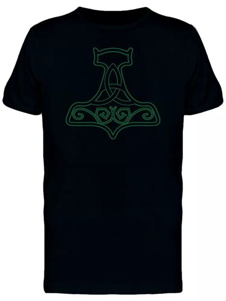 

Celtic Art Hammer Men's Tee -Image by Shutterstock, White;black
