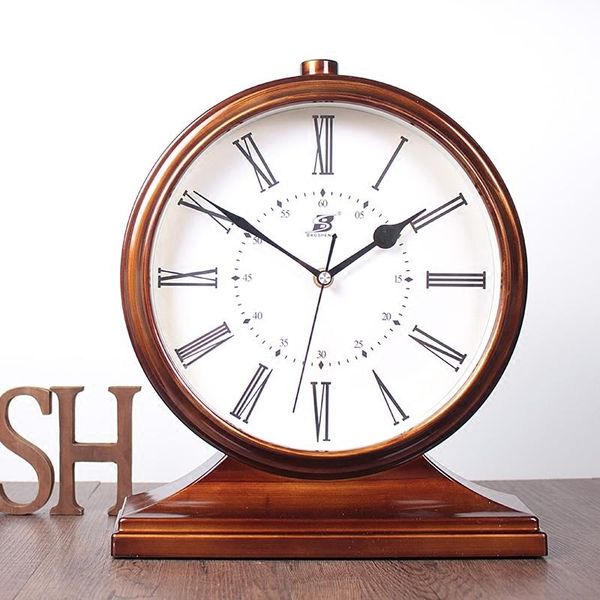 

desk & table clocks antique simple clock minimalist classic large creative deskoffice bedroom horloge home decor ad50tc
