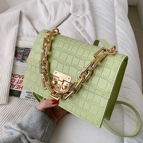 

evening bags female small thick chain crossbody for women black ladies handbags shoulder 2021 summer leather