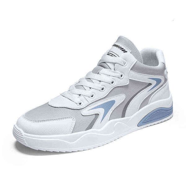 

2021 autumn high men's sho small white students' casual sports trend thick soled