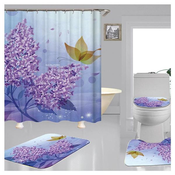

shower curtains landscape animal creative digital printing curtain waterproof and mildewproof polyester