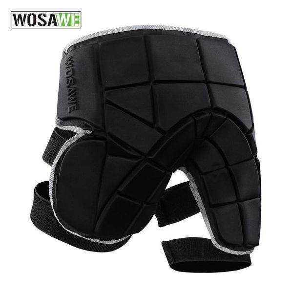 

arm & leg warmers outdoor sports removable protective hip bupad shorts snowboard activity short off-road motorcycle padded, Black