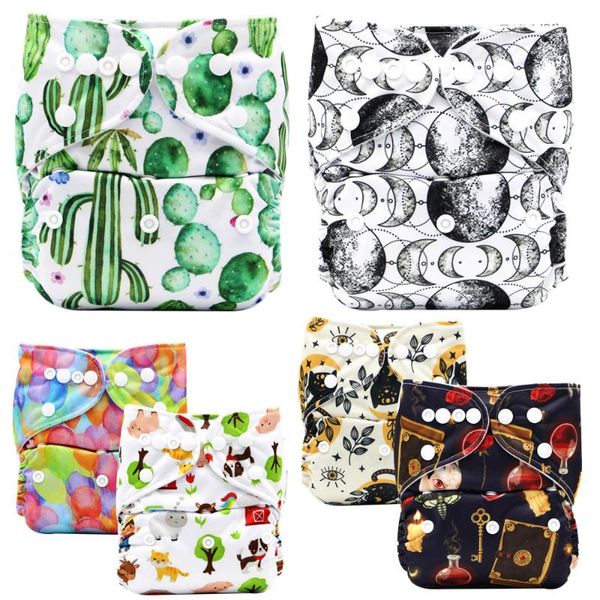 

asenappy prints baby cloth diaper washable  fits all nappy diapers