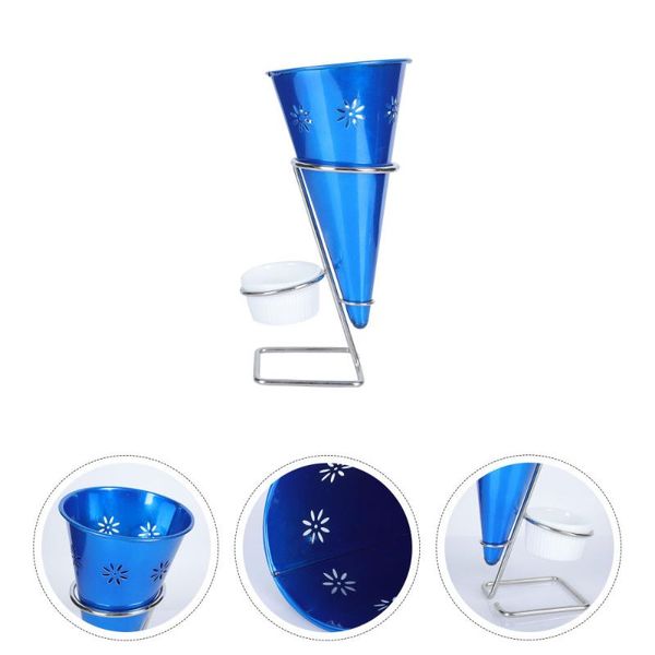 

kitchen storage & organization 1 set creative tableware snack holder practical fries rack french