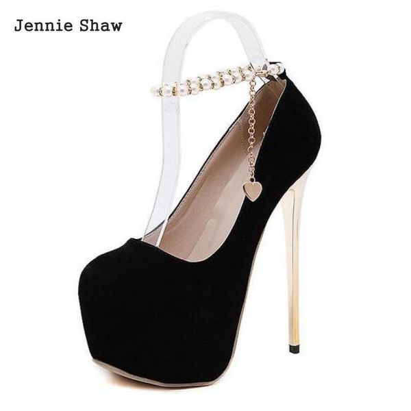 

women high heels pumps platform shoes fashion woman pump dress, Black