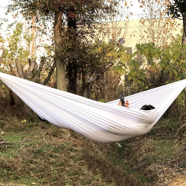 

outdoor games & activities backpacking sleeping-bed double-hammock travel-survival hunting 2-carabiner adult