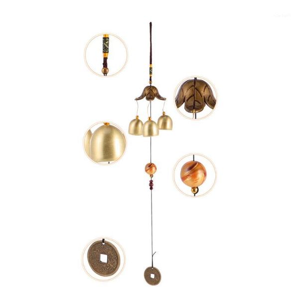 

christmas decorations retro wind bell pendant hanging chime house decoration