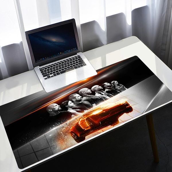 

mouse pads & wrist rests fast furious gaming speed pad gamer accessories large mats soft rubber keyboard mousepad pc anime computer desk mat
