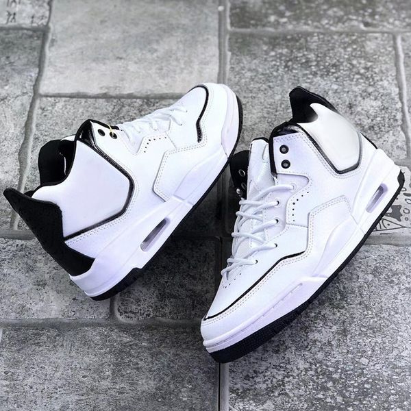 

shoes courtside 23 white black mens ar1000-100 purple sports sneakers ar1000-104