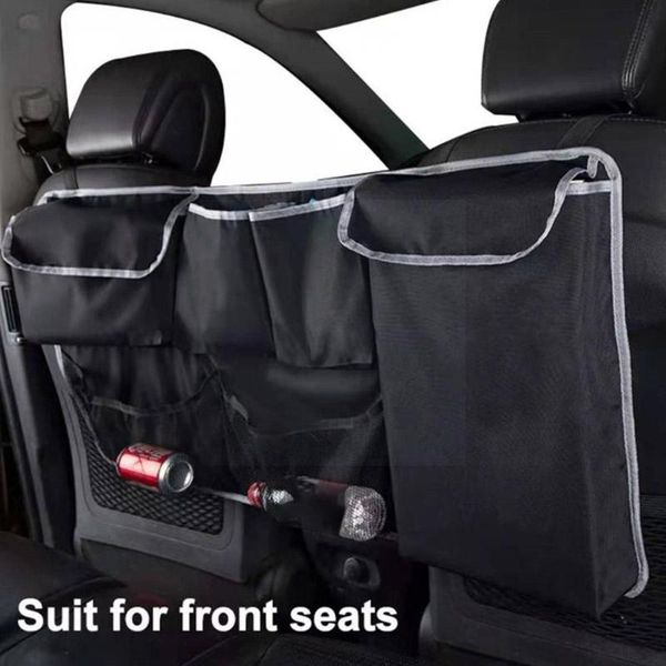

car organizer oxford cloth storage bag net pocket trunk hanging a4f4