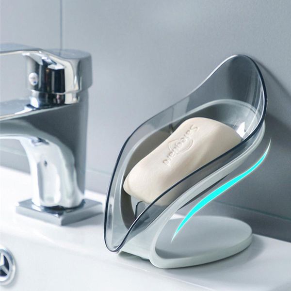 

soap dishes bathroom holder box plastic saver dish case storage plate with drainage supplies gadgets