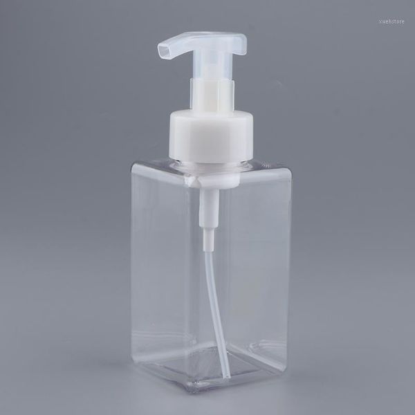 

safety,non-toxic,refillable and reusable foaming soap dispenser pump bottle 450ml eyebrow tools & stencils1