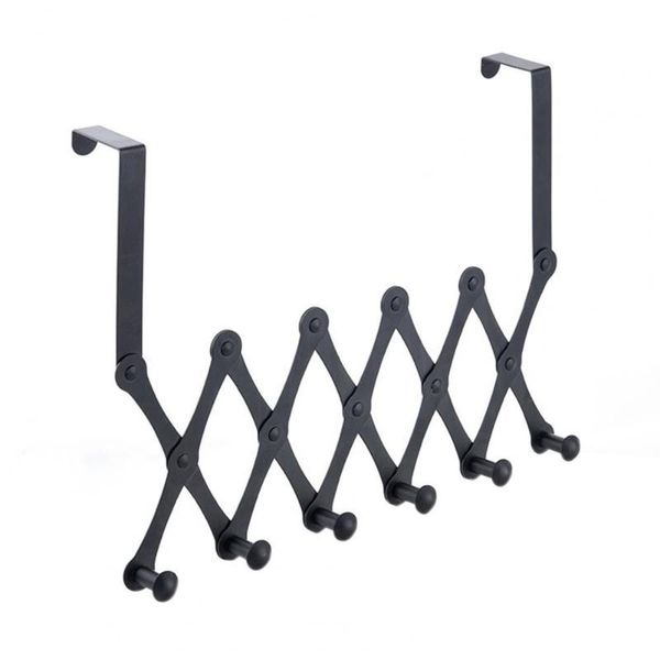 

retractable folding hanger stainless steel coat sundries door hook hanging rack hooks & rails