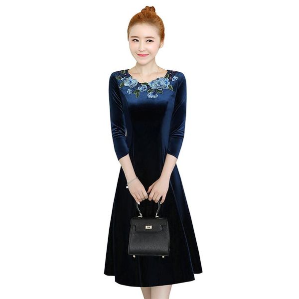 

casual dresses womens arrival 2021 fashion spring and autumn o-neck roupa feminina plus size for women beautiful clothes, Black;gray