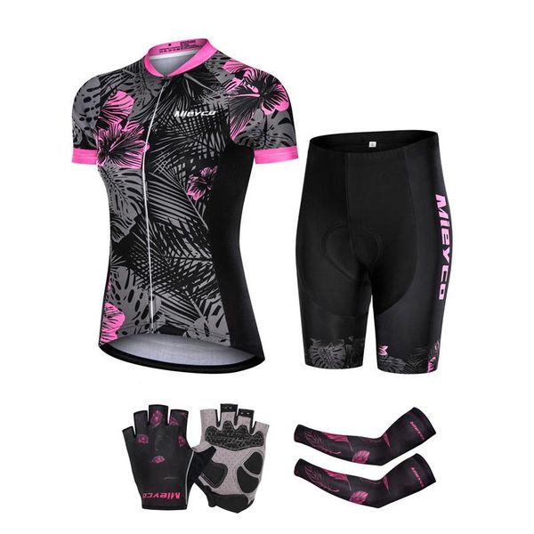 

racing sets cycling jersey summer women bike outdoor clothing mtb triathlon skinsuit quick dry bicycle team uniform 5d gel pad, Black;blue