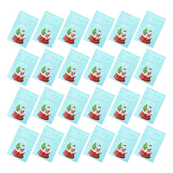 

gift wrap 50pcs christmas bags thicken biscuit packaging bag self sealing