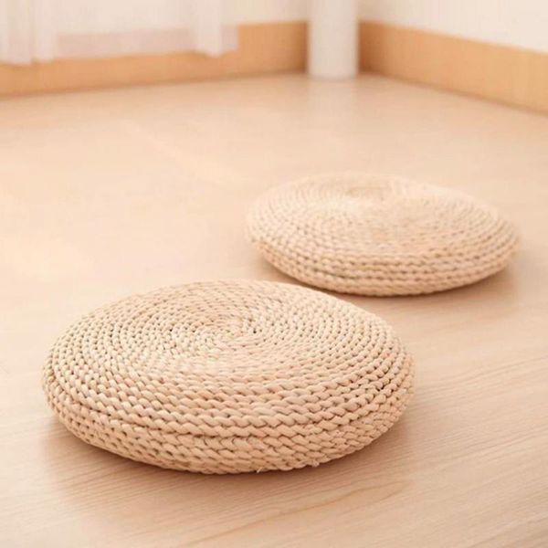 

cushion/decorative pillow grass seats cushion yoga exquisite workmanship breathable round shape tatami futon meditation for balcony