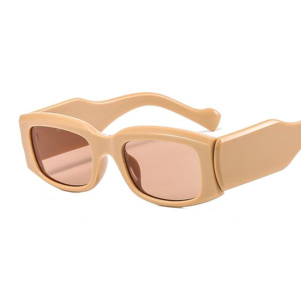 

sunglasses trendy decorative box color men's and women's fashion, White;black