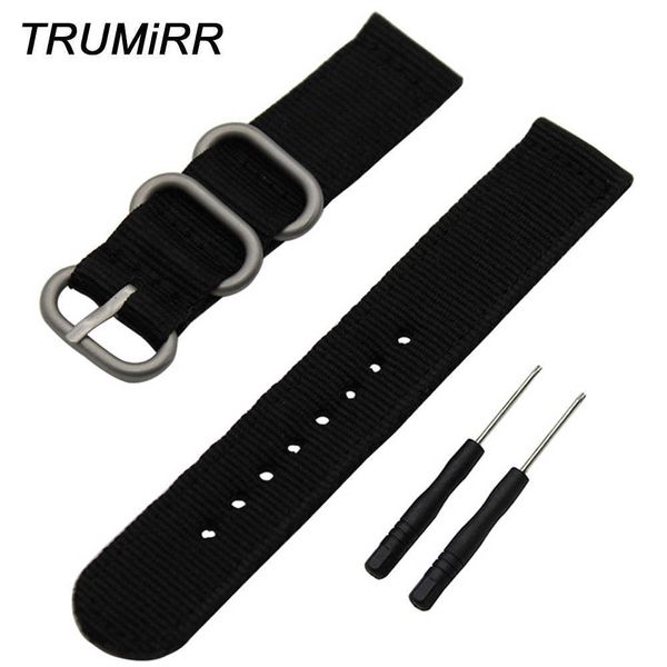

zulu nylon watchband 20mm 22mm 24mm for garmin fenix 5s 5 vivoactive hr epix forerunner 935 fr935 watch band fabric wrist strap h0915, Silver