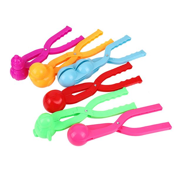

duck snowball maker clip children outdoor novelty games winter snow sand mold tool for fight fun sports toys for kids