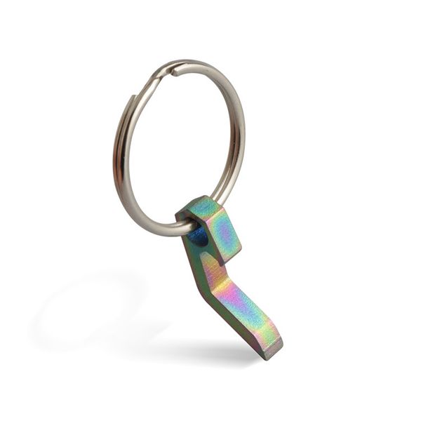 

new mini bottle opener keychain tools outdoor edc camping equipment portable pocket lightweight tools lf030