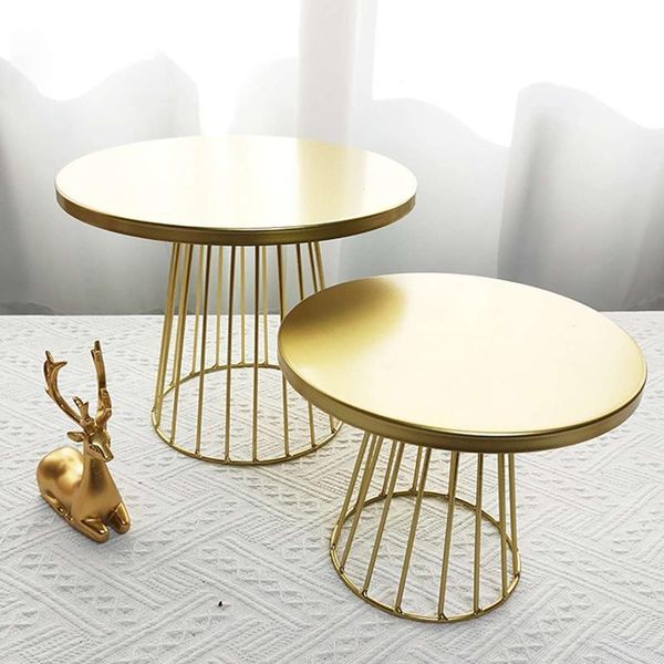 

other bakeware 20/25cm white cake stand metal dessert table tray christmas birthday party macaron cupcake rack for wedding gold
